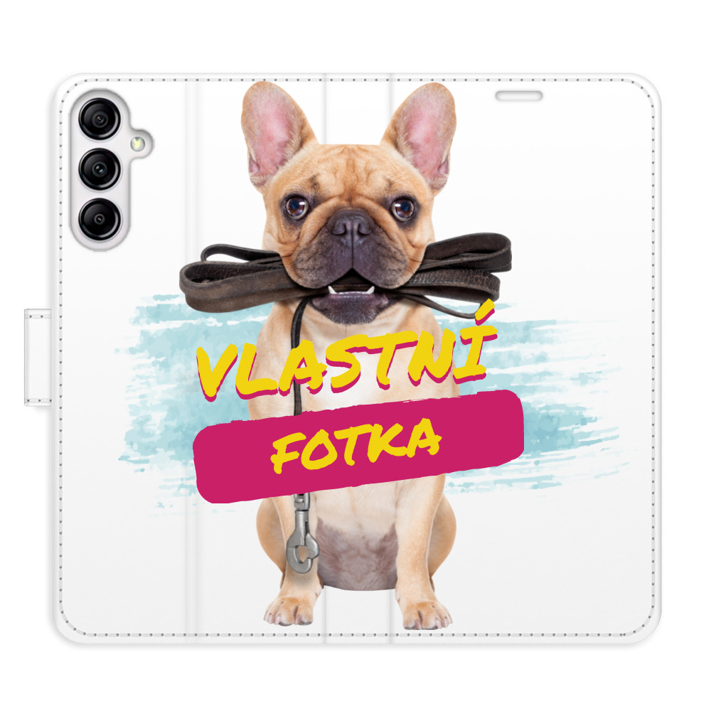 Flip pouzdro iSaprio - Samsung Galaxy A14 / A14 5G s vlastním motivem a kapsičkami na karty
