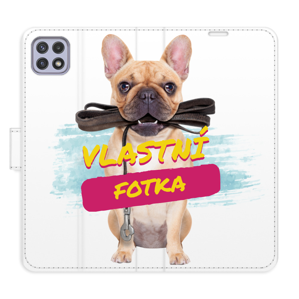 Flip pouzdro iSaprio - Samsung Galaxy A22 5G s vlastním motivem a kapsičkami na karty