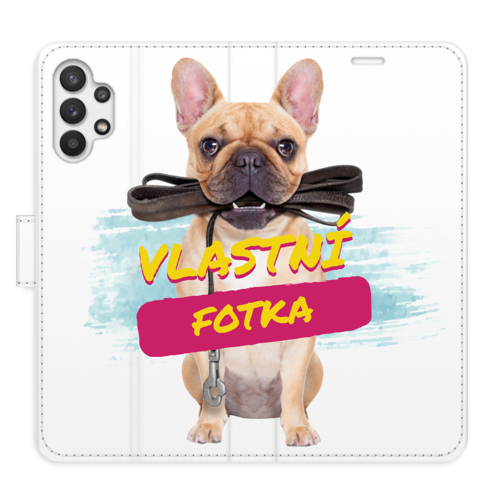 Flip pouzdro iSaprio - Samsung Galaxy A32 5G s vlastním motivem a kapsičkami na karty