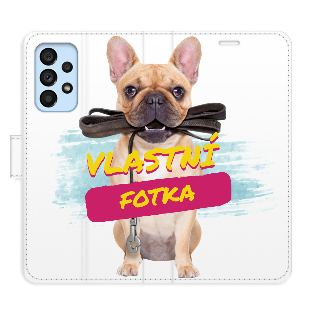 Flip pouzdro iSaprio - Samsung Galaxy A53 5G s vlastním motivem a kapsičkami na karty