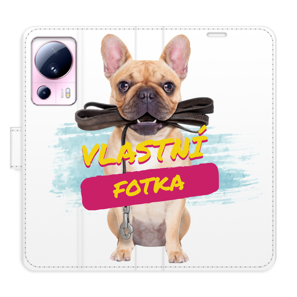 Flip pouzdro iSaprio - Xiaomi 13 Lite s vlastním motivem a kapsičkami na karty