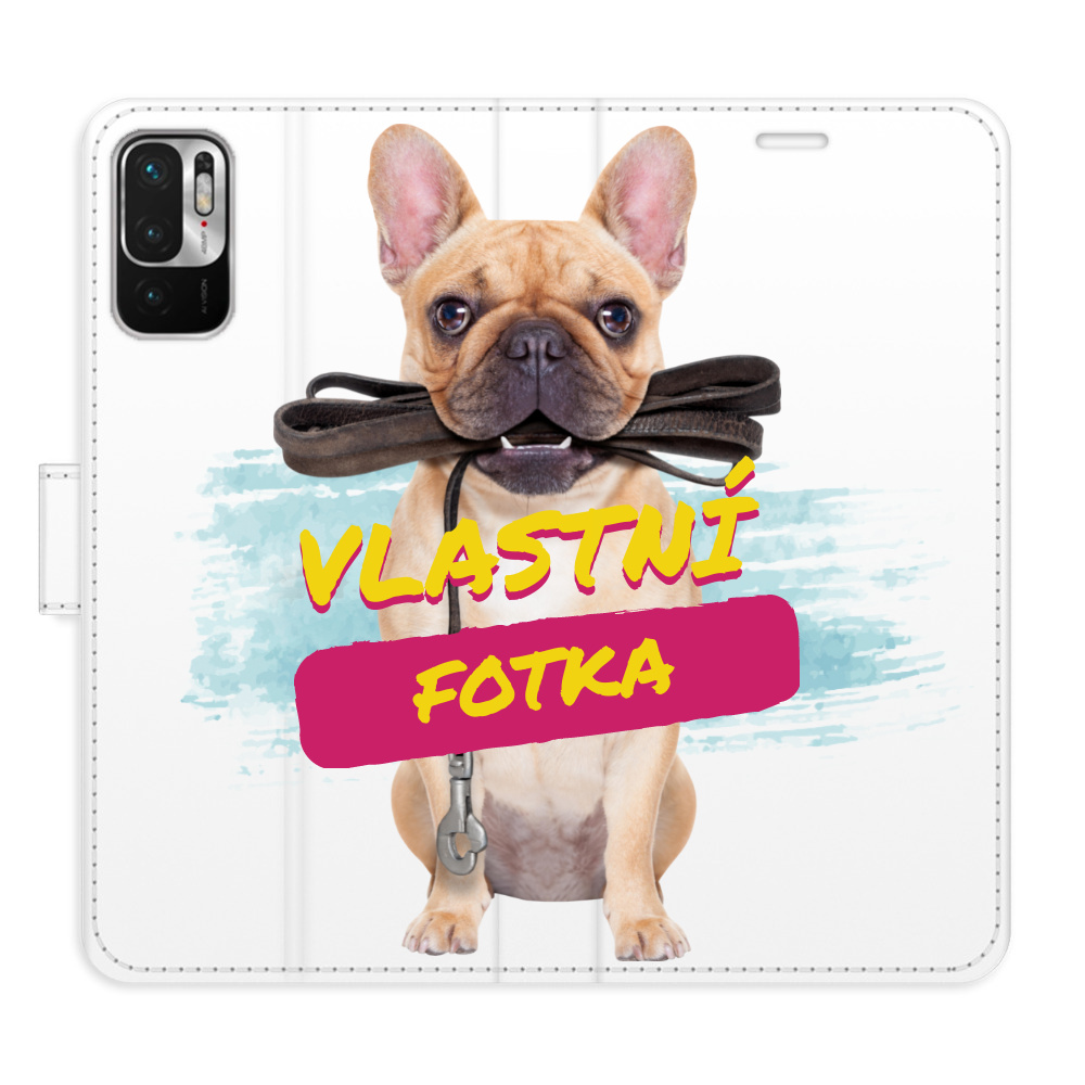 Flip pouzdro iSaprio - Xiaomi Redmi Note 10 5G s vlastním motivem a kapsičkami na karty