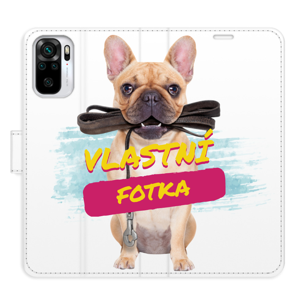 Flip pouzdro iSaprio - Xiaomi Redmi Note 10 / Note 10S s vlastním motivem a kapsičkami na karty