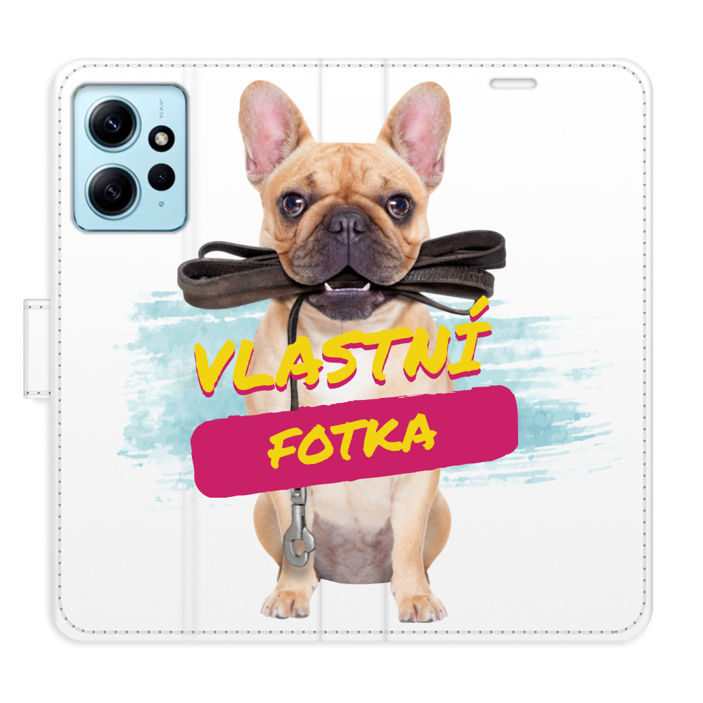 Flip pouzdro iSaprio - Xiaomi Redmi Note 12 5G / Poco X5 5G s vlastním motivem a kapsičkami na karty
