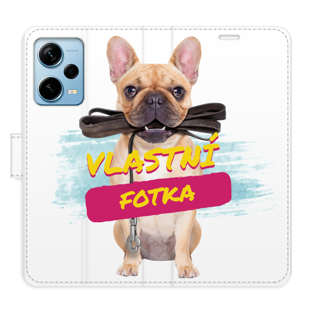 Flip pouzdro iSaprio - Xiaomi Redmi Note 12 Pro Plus 5G s vlastním motivem a kapsičkami na karty