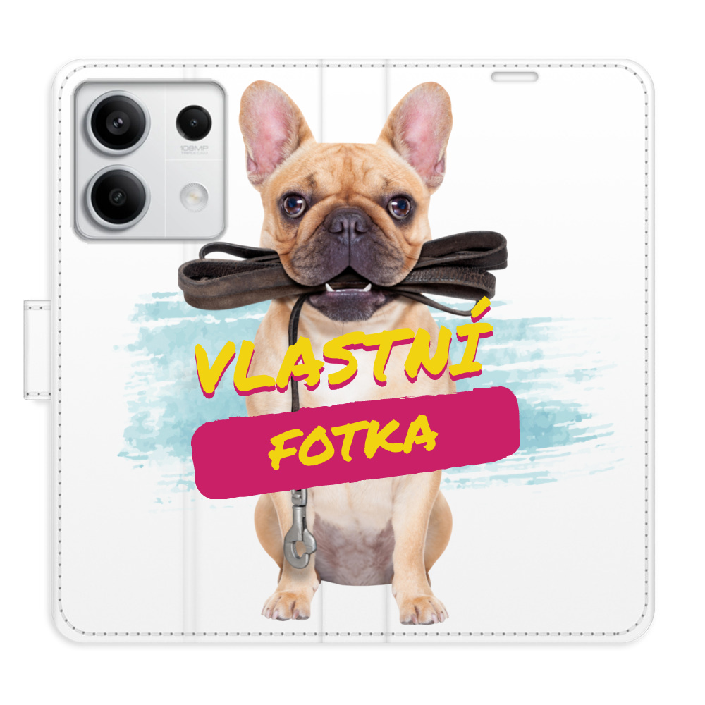 Flip pouzdro iSaprio - Xiaomi Redmi Note 13 5G s vlastním motivem a kapsičkami na karty