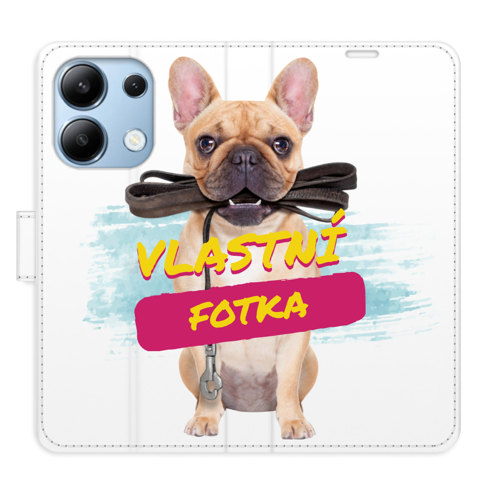 Flip pouzdro iSaprio - Xiaomi Redmi Note 13 4G s vlastním motivem a kapsičkami na karty