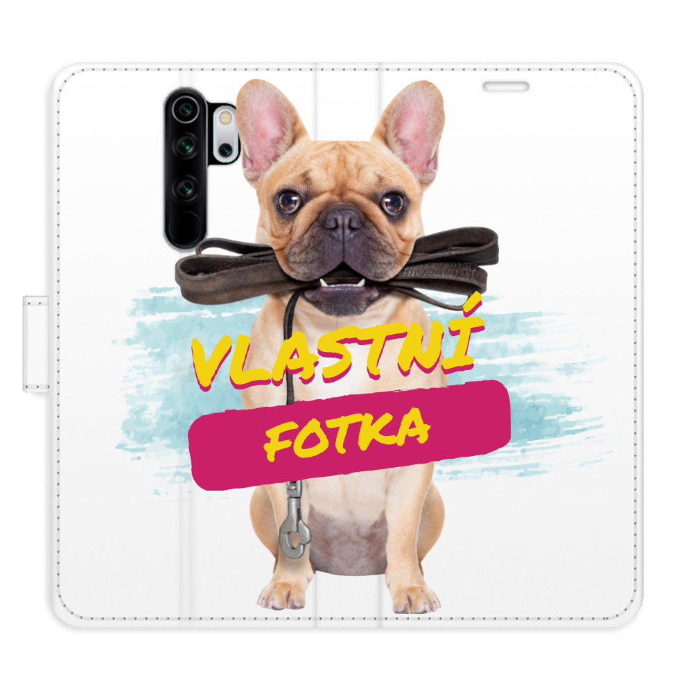 Flip pouzdro iSaprio - Xiaomi Redmi Note 8 Pro s vlastním motivem a kapsičkami na karty