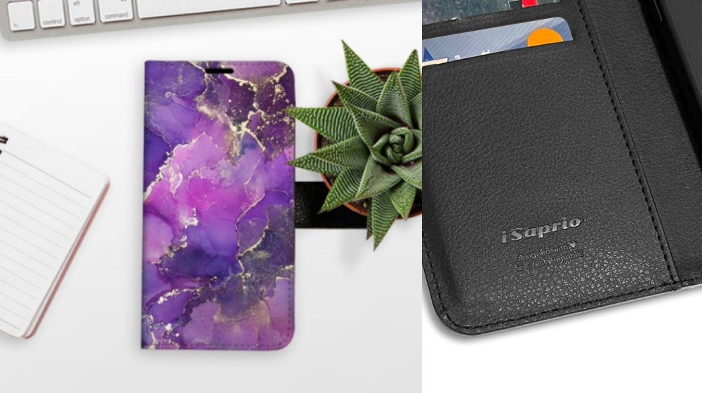 Flipová pouzdra iSaprio s kapsičkou