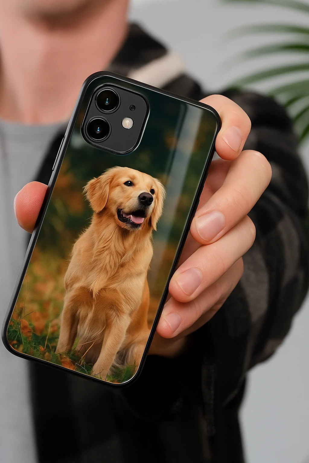 Elegantní lesklý kryt na mobil s vlastní fotkou