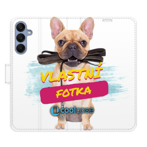 Flip pouzdro pro Samsung Galaxy A25 5G s vlastním motivem a kapsičkami na karty - iSaprio