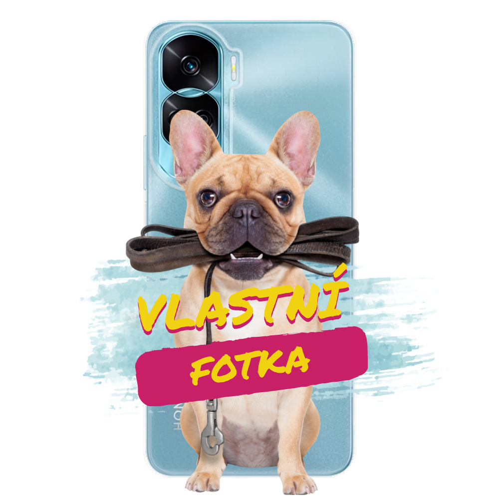 Silikonové pouzdro s vlastní fotkou pro Honor 90 Lite 5G - iSaprio