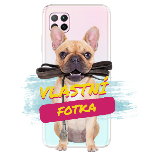Silikonové pouzdro s vlastní fotkou pro Huawei P40 Lite - iSaprio