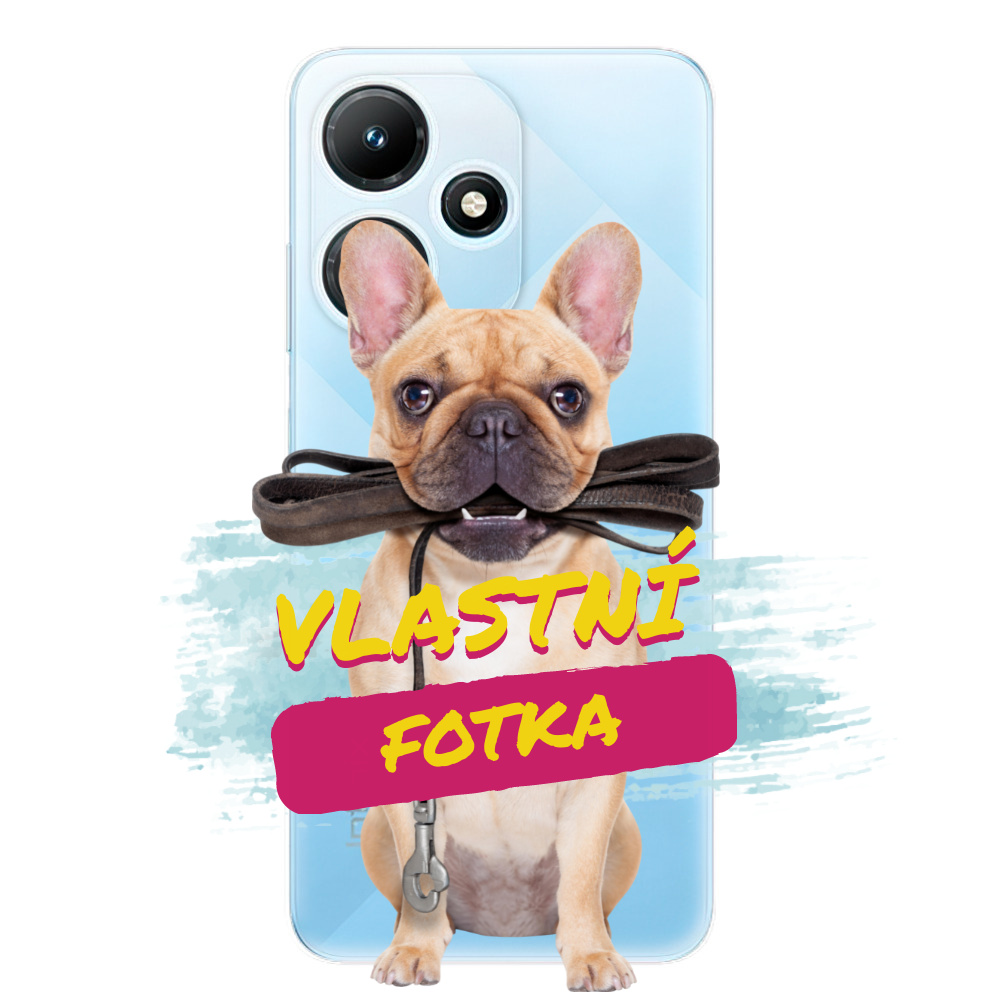 Silikonové pouzdro s vlastní fotkou pro Infinix Hot 30i - iSaprio