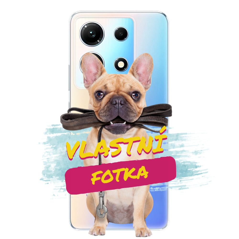 Silikonové pouzdro s vlastní fotkou pro Infinix Note 30 - iSaprio