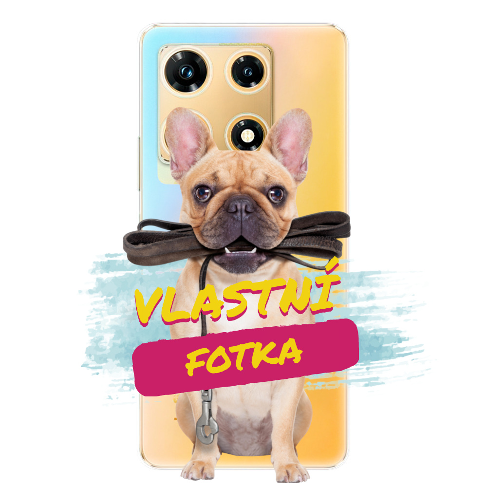 Silikonové pouzdro s vlastní fotkou pro Infinix Note 30 PRO - iSaprio