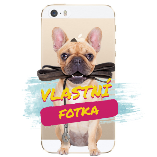 Silikonové pouzdro s vlastní fotkou pro Apple iPhone 5 / 5S / SE - iSaprio