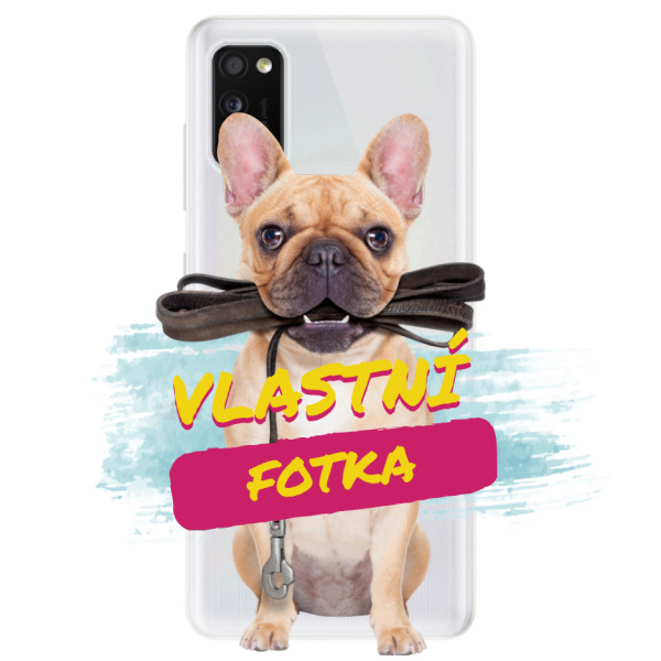 Silikonové pouzdro s vlastní fotkou pro Samsung Galaxy A41 - iSaprio