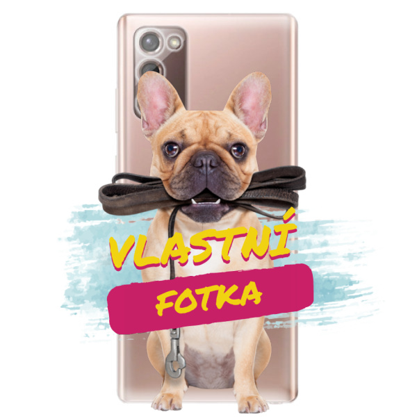 Silikonové pouzdro s vlastní fotkou pro Samsung Galaxy Note 20 - iSaprio