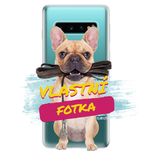 Silikonové pouzdro s vlastní fotkou pro Samsung Galaxy S10 - iSaprio