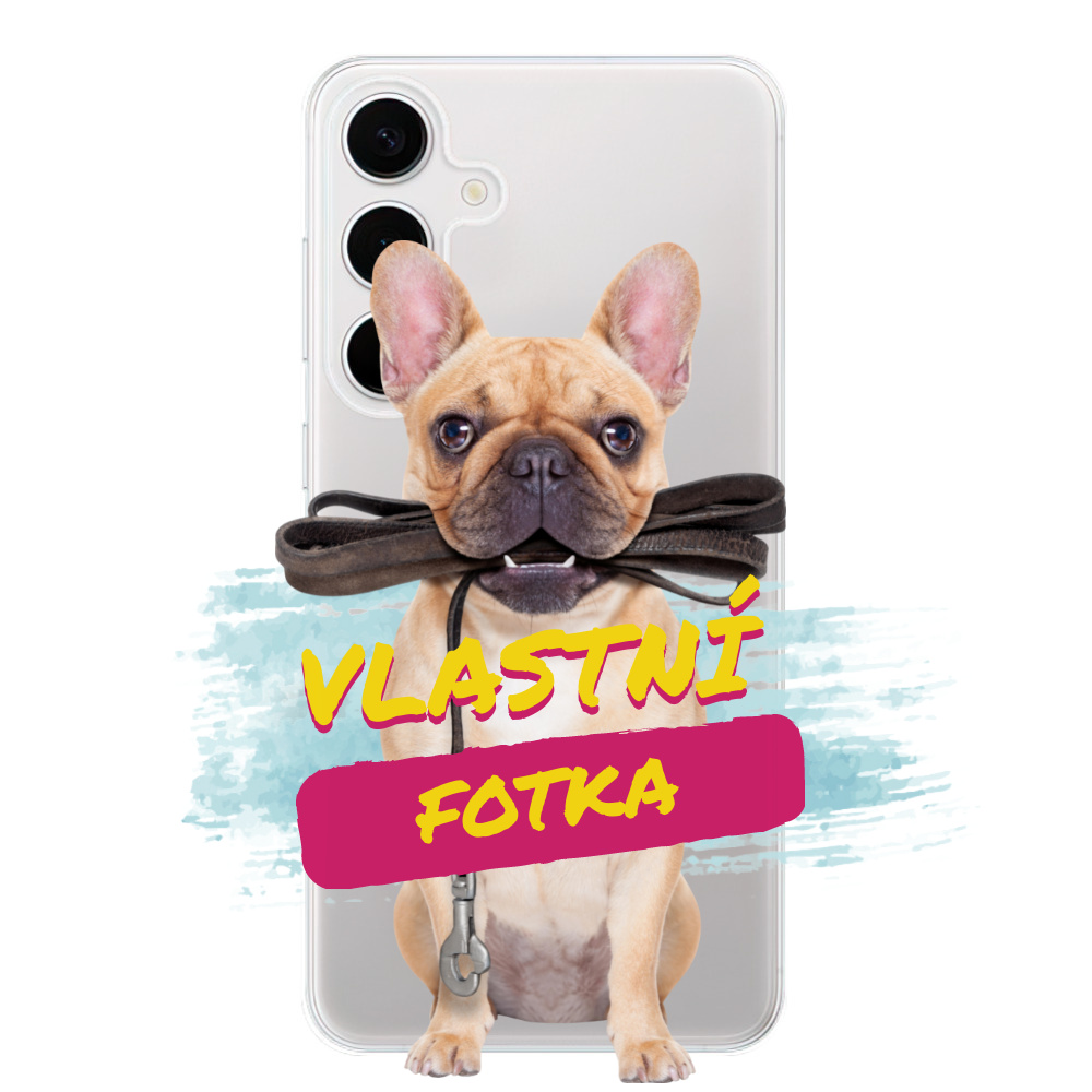 Silikonové pouzdro s vlastní fotkou pro Samsung Galaxy S24 Plus - iSaprio