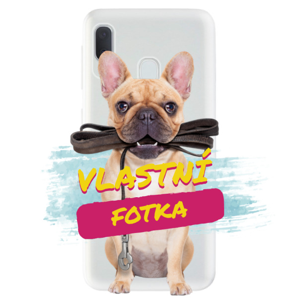 Silikonové pouzdro s vlastní fotkou pro Samsung Galaxy A20e - iSaprio