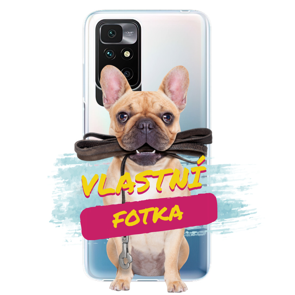 Silikonové pouzdro s vlastní fotkou pro Xiaomi Redmi 10 - iSaprio