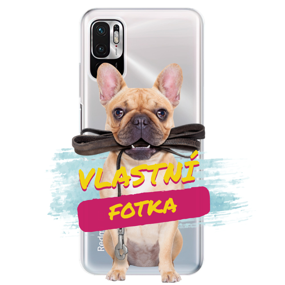 Silikonové pouzdro s vlastní fotkou pro Xiaomi Redmi Note 10 5G - iSaprio