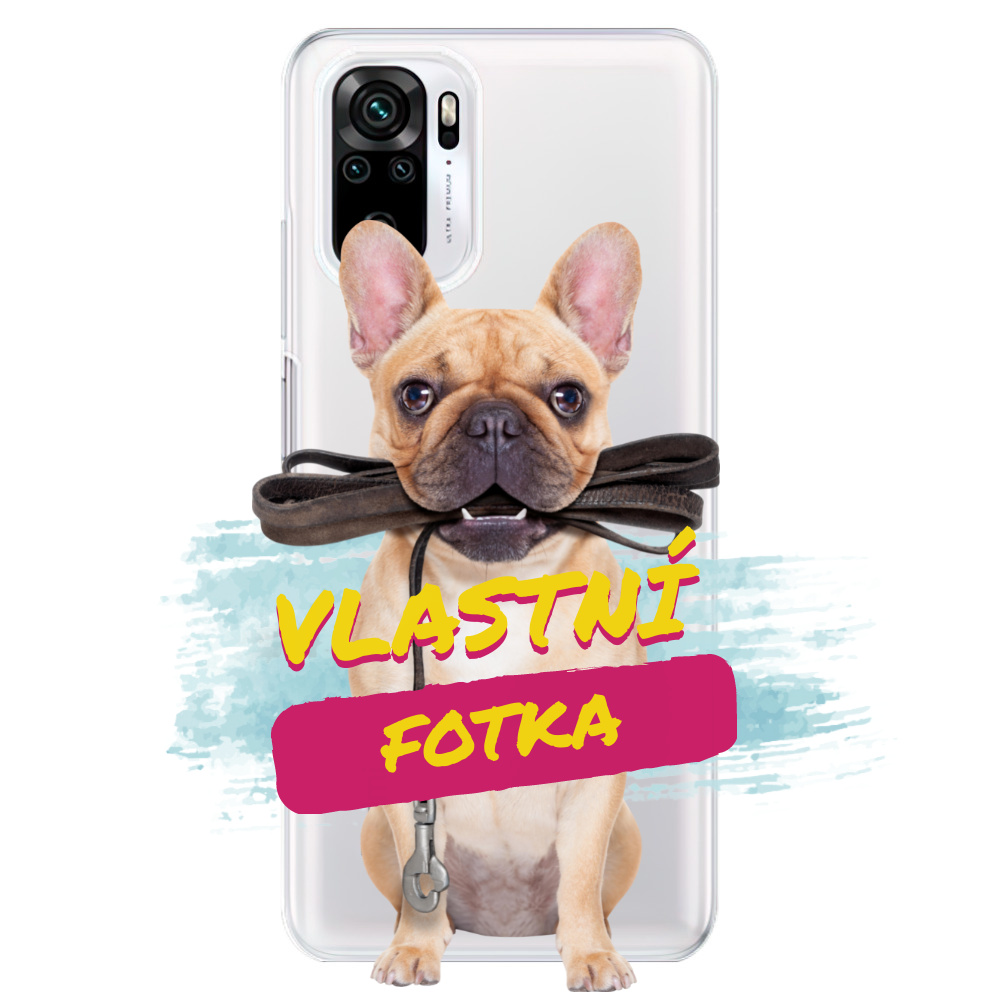 Silikonové pouzdro s vlastní fotkou pro Xiaomi Redmi Note 10 / Xiaomi Redmi Note 10S - iSaprio