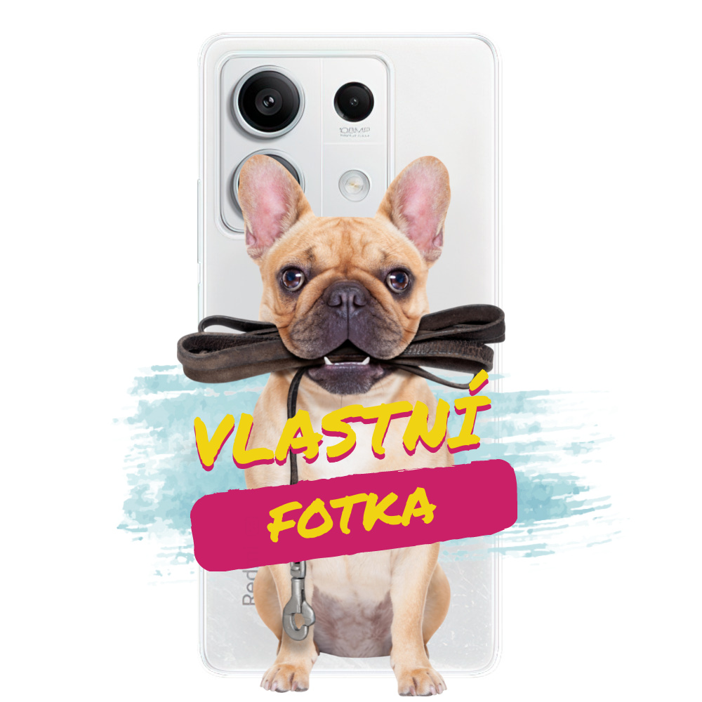 Silikonové pouzdro s vlastní fotkou pro Xiaomi Redmi Note 13 5G - iSaprio