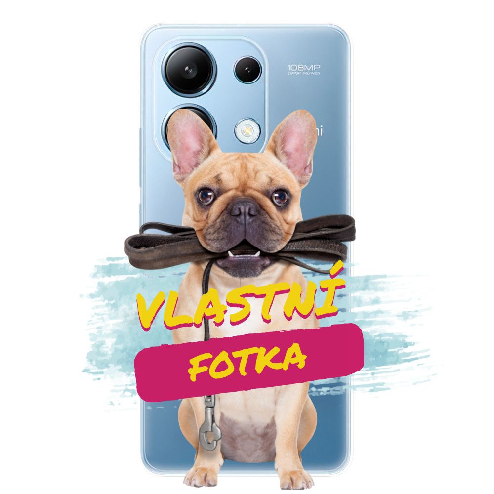 Silikonové pouzdro s vlastní fotkou pro Xiaomi Redmi Note 13 4G - iSaprio