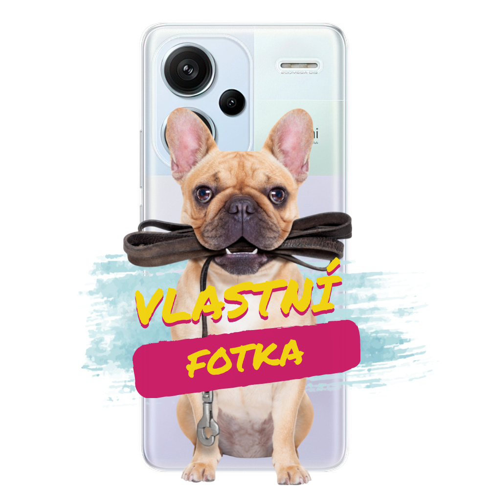 Silikonové pouzdro s vlastní fotkou pro Xiaomi Redmi Note 13 Pro Plus 5G - iSaprio