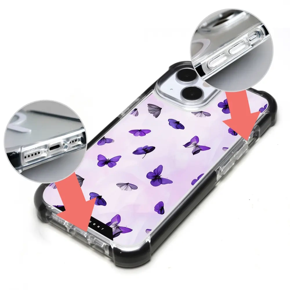 Odolné pouzdro na mobil Mobiwear Elite Bumper s MagSafe pro Apple iPhone