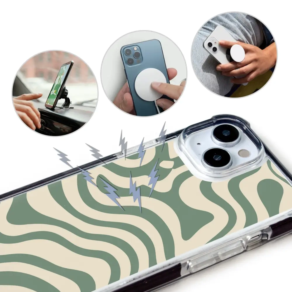 Odolné pouzdro na mobil Mobiwear Elite Bumper s MagSafe pro Apple iPhone