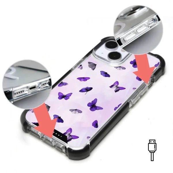Odolné pouzdro na mobil Mobiwear Elite Bumper s MagSafe pro Apple iPhone
