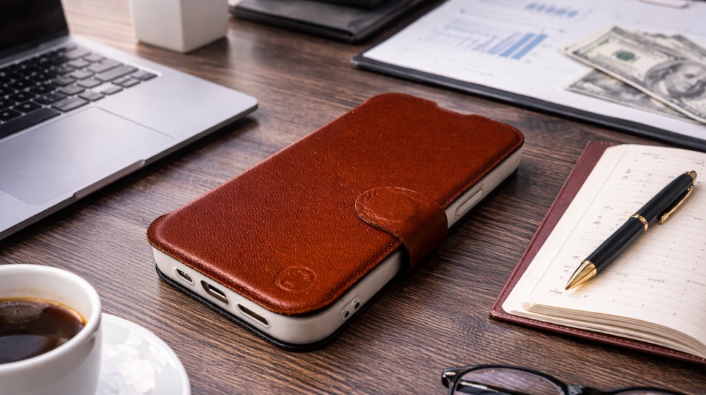 Kožené pouzdro Mobiwear